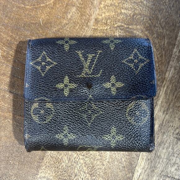 Louis Vuitton Vintage Wallet 2003 Ellie Leather Logo Authentic - Picture 2 of 6